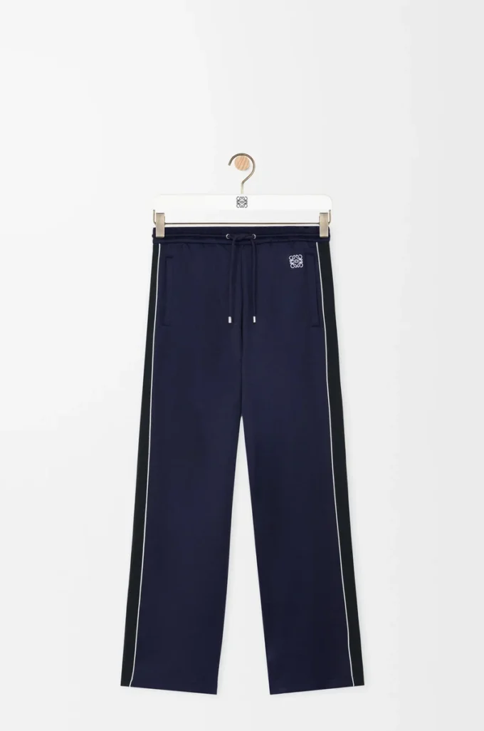 Tracksuit trousers in technical jersey Dark Navy Tracksuit trousers in technical jersey Dark Navy
