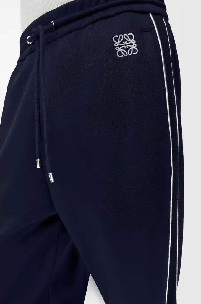 Tracksuit trousers in technical jersey Dark Navy Tracksuit trousers in technical jersey Dark Navy