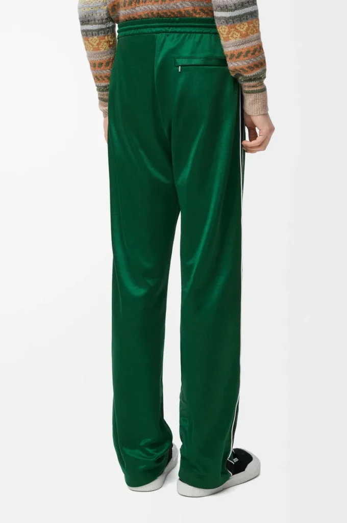 Tracksuit trousers in technical jersey Pop Green Tracksuit trousers in technical jersey Pop Green