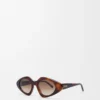 Triangle Slim sunglasses Havana Triangle Slim sunglasses Havana