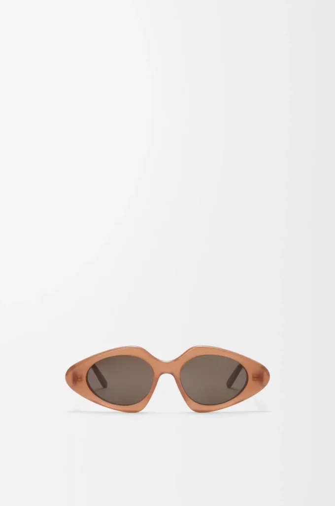 Triangle Slim sunglasses Milky Caramel Triangle Slim sunglasses Milky Caramel