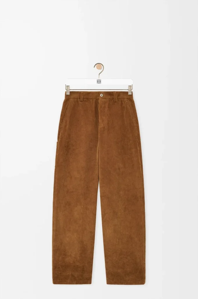 Trousers in cotton Brown Trousers in cotton Brown