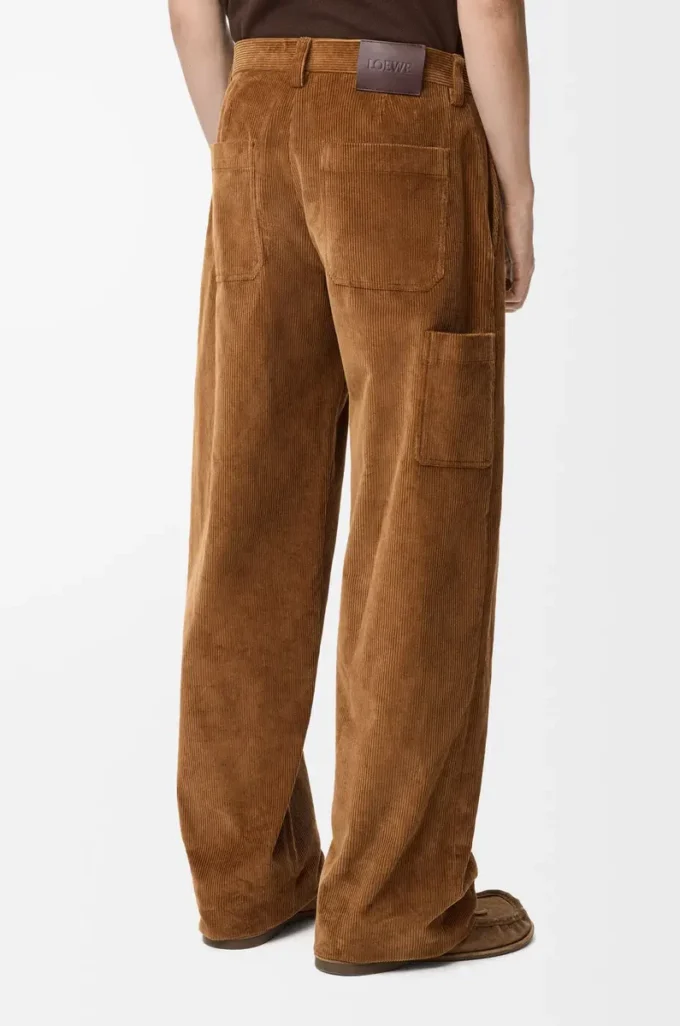 Trousers in cotton Brown Trousers in cotton Brown