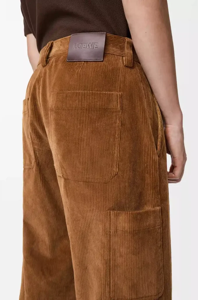 Trousers in cotton Brown Trousers in cotton Brown