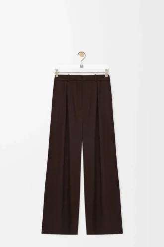 Trousers in wool Brown Trousers in wool Brown