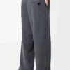 Trousers in wool Grey Melange