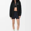 Ultra jacket in technical shell Black