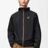 Ultra jacket in technical shell Black