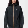 Ultra jacket in technical shell Black