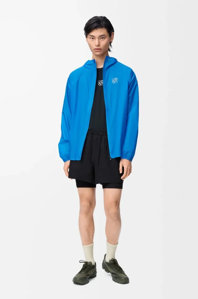 Ultra jacket in technical shell Blue