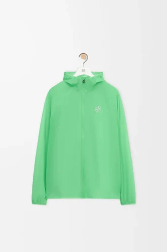 Ultra jacket in technical shell Green