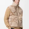 Vest in wool blend Beige/Khaki Green