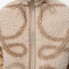 Vest in wool blend Beige/Khaki Green