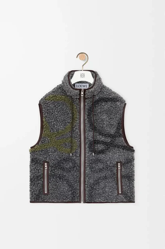 Vest in wool blend Multicolor