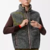 Vest in wool blend Multicolor