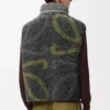 Vest in wool blend Multicolor