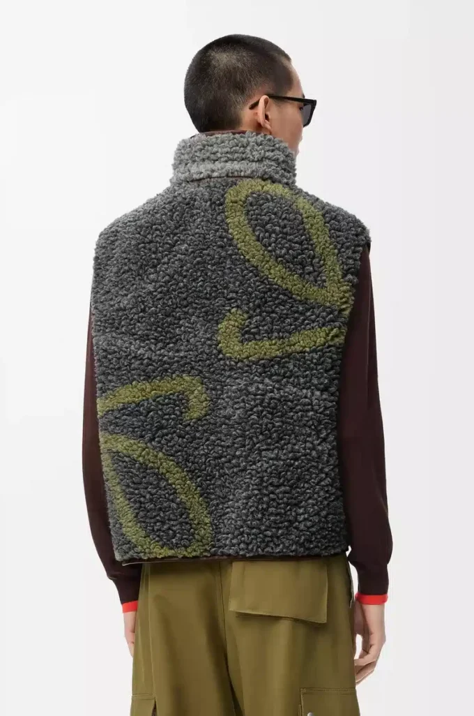Vest in wool blend Multicolor